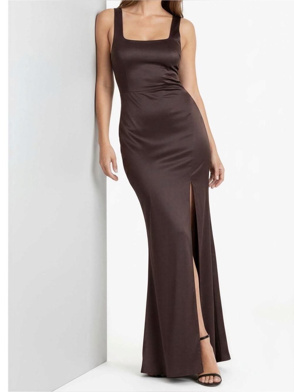 BEC & BRIDGE The Dreamer Maxi Dress, Dark Chocolate, 12 (US)
